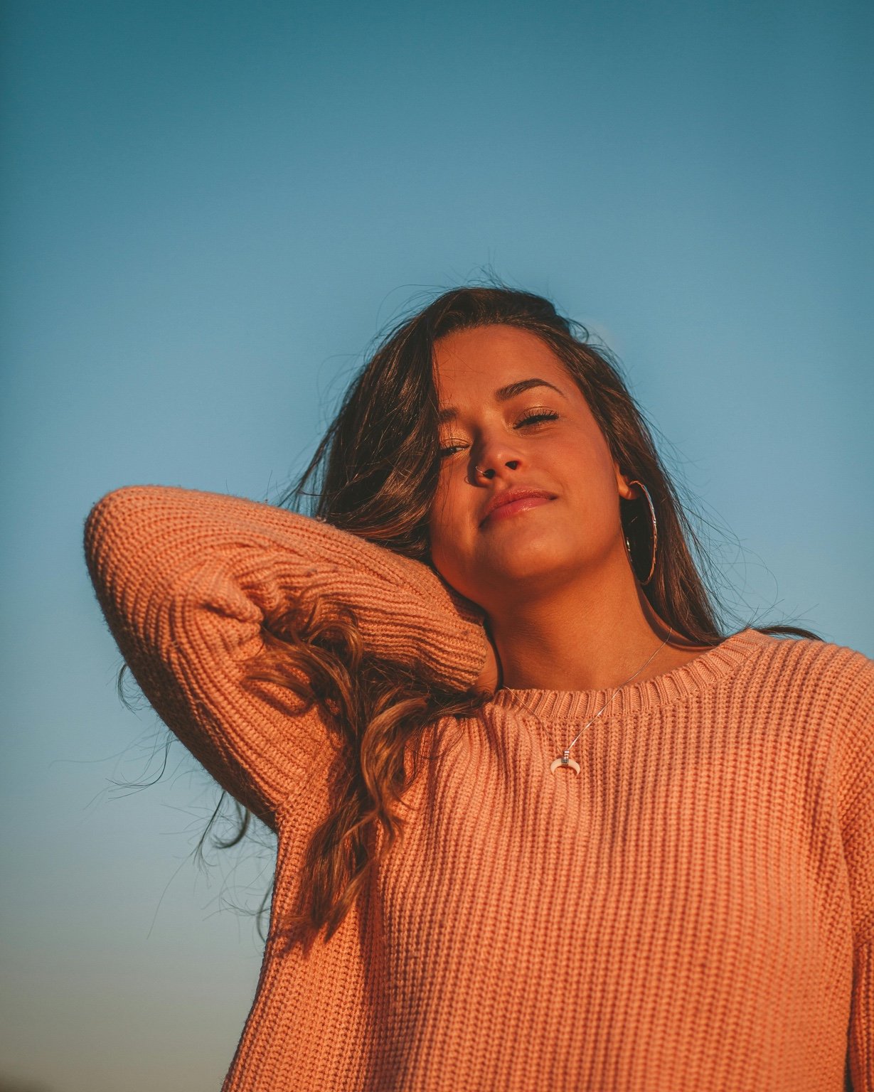 Portrait of a smiling woman